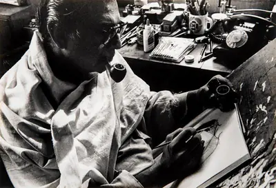 Unknown (Photographer). Ray at work. | Contemporary Photograph | CinemaEducation | 00724403