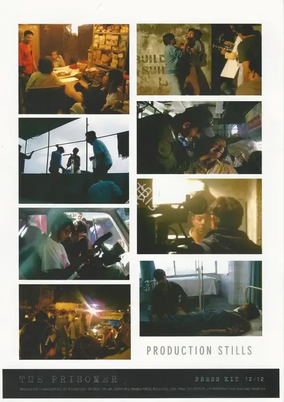 Mrinal Desai (Cinematographer), The Prisoner, 2008, Photographic Still