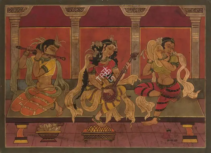 Bose, Nandalal (Artist). Untitled, 1946 | Painting, 2017 · Osian's