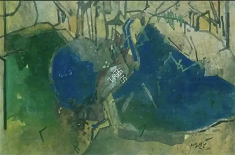 Ganesh Haloi (Artist), Untitled, 1996, Painting