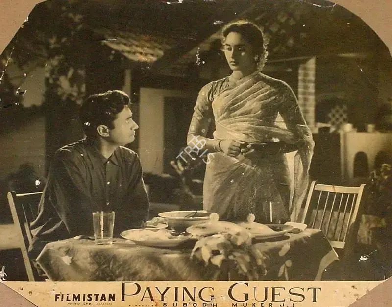 Dronacharya (Cinematographer), Paying Guest, 1957, Lobby Card