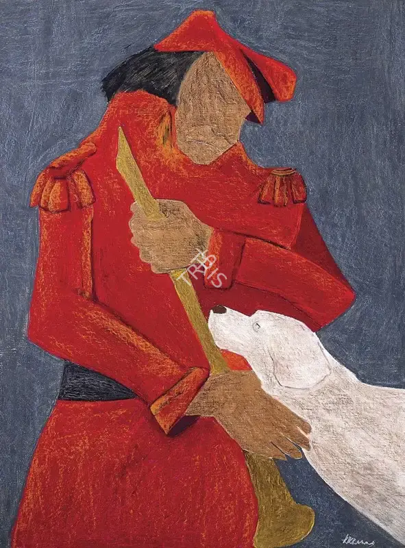 Khanna, Krishen (Artist). Untitled, n.d. | Painting, AG.Mum/11.03.26, 2026 · Asta Guru