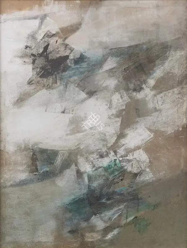 Nasreen Mohamedi (Artist), Untitled, 1960, Painting