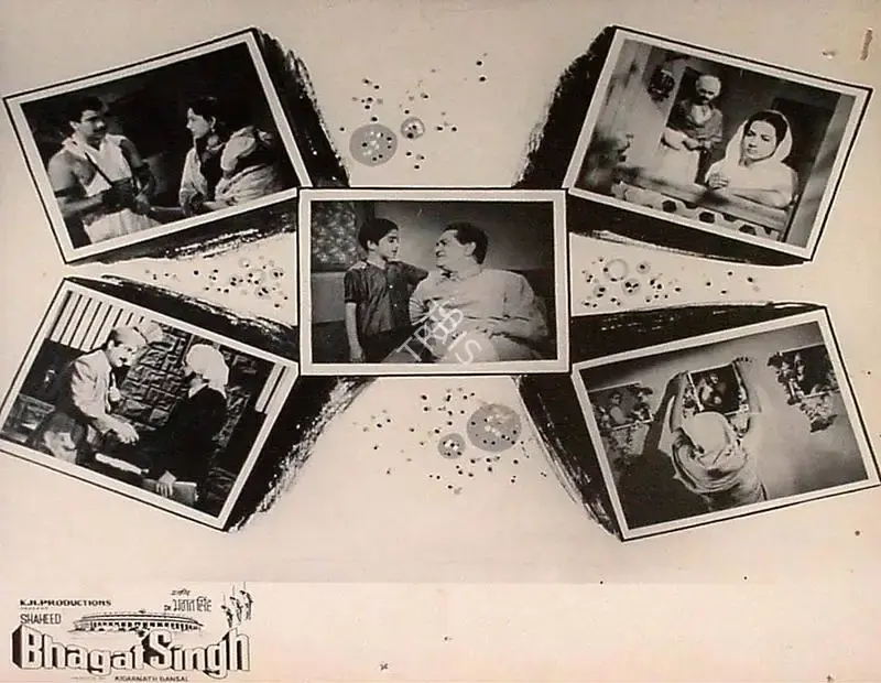 K.N. Bansal (Director), Shaheed Bhagat Singh, 1963, Lobby Card