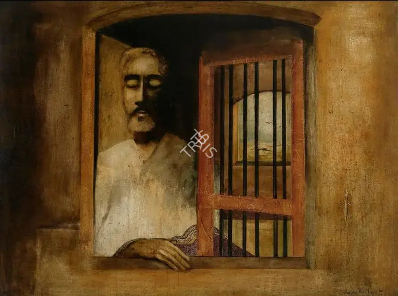 Anjolie Ela Menon (Artist), Untitled, 1980, Painting