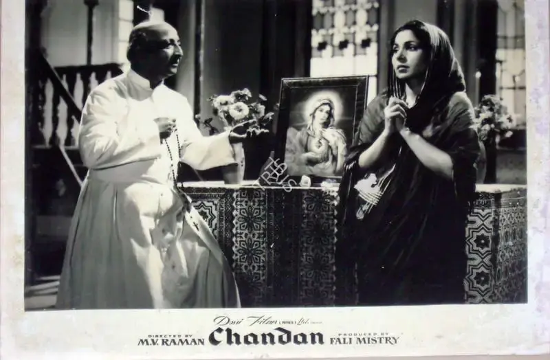 Fali Mistry (Producer), Chandan, 1958, Lobby Card
