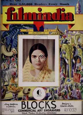 Baburao Patel (Editor), Filmindia, 1938, Magazine