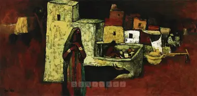 Arup Das (Artist), Untitled, Painting