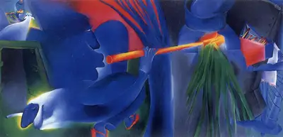 Nabibaksh Mansoori (Artist), Art And Culture, 1997, Painting