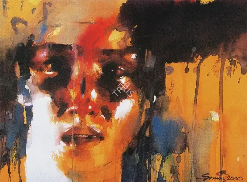Samir Mondal (Artist), Untitled, 2000, Painting