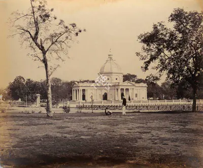 Samuel Bourne (Photographer), The Church, Delhi, 1865, Antiquarian Photograph