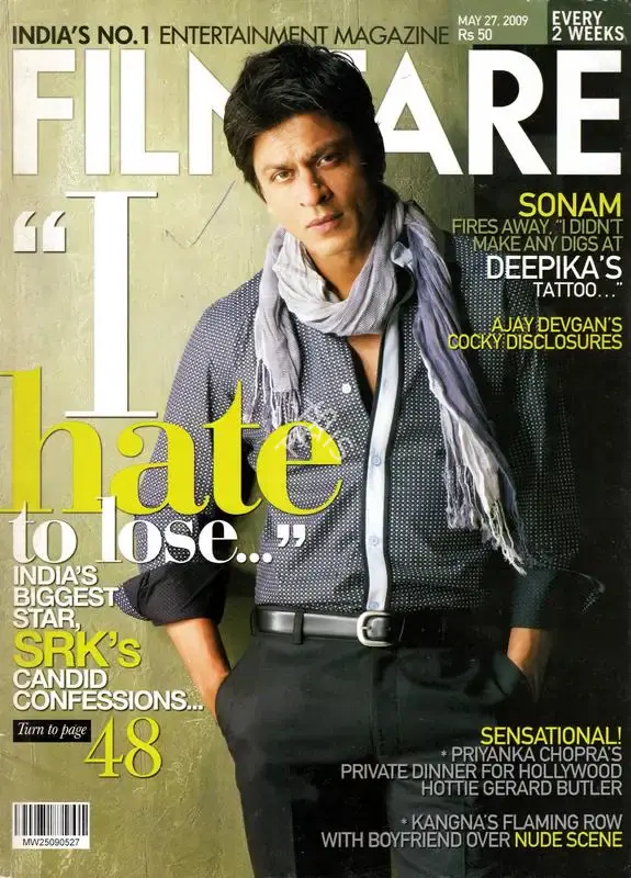 Jitesh Pillaai (Editor), Filmfare, 2009, Magazine