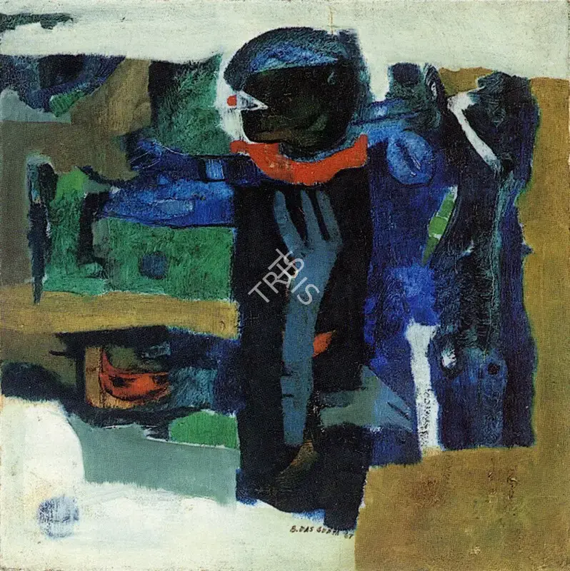 Bimal Dasgupta (Artist), Painting No.5, 1967, Painting