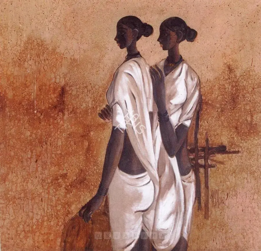 B. Prabha (Artist), Untitled, 1962, Painting