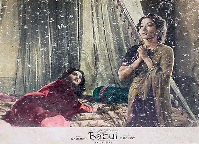 Fali Mistry (Cinematographer), Babul, 1950, Lobby Card
