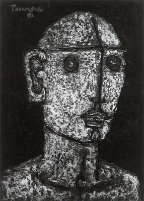 Akbar Padamsee (Artist), Prophet, 1951, Painting