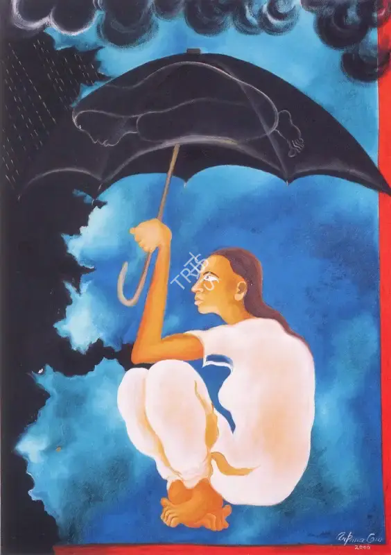 Arpana Caur (Artist), Mother, 2000, Painting