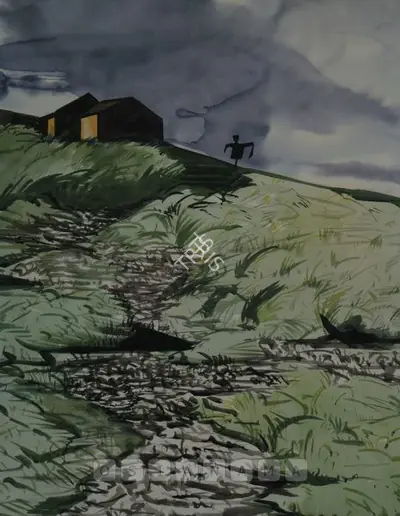 Shibu Natesan (Artist), Untitled, 2004, Painting