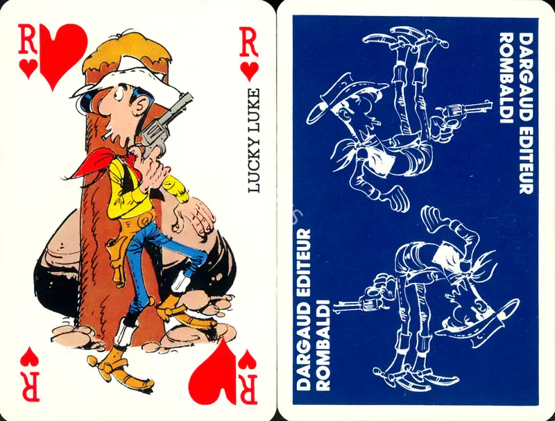Lucky Luke, 1981, Playing Cards