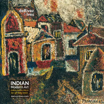 deRivaz & Ives (Auction House), Indian Modern Art, 2022, Auction Catalogue