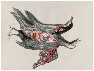 Mithu Sen (Artist), Untitled, 2017, Painting