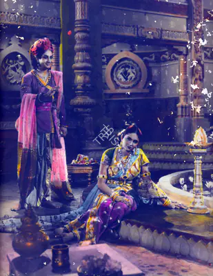 Shanker Bhatt (Producer), Vikramaditya, 1945, Photographic Still