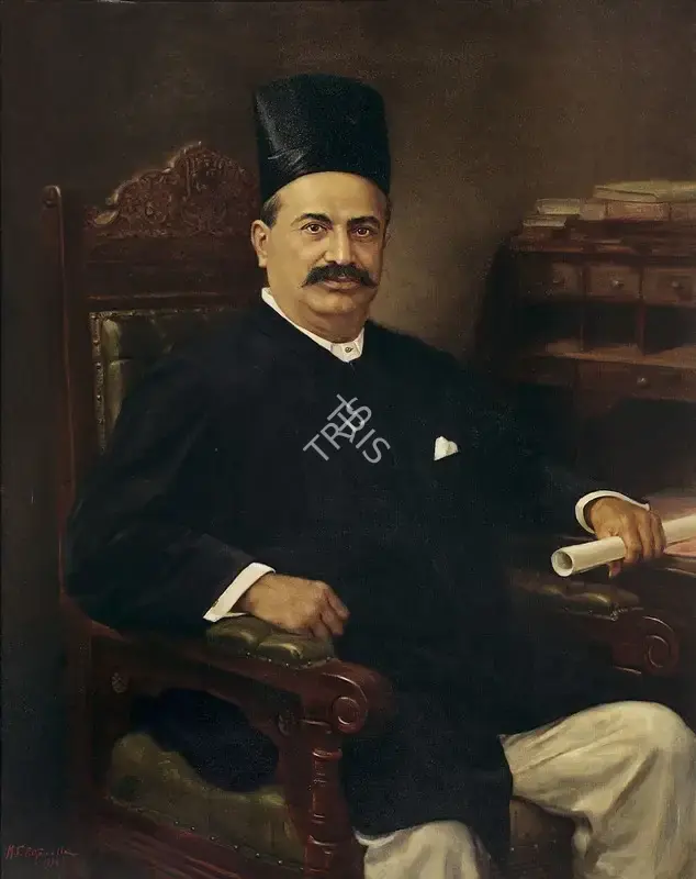 M.F. Pithawala (Artist), Parsi Lawyer, 1934, Painting