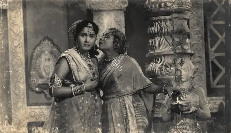 Aga Hasham (Cinematographer), Sampoorna Ramayana, 1961, Photographic Still