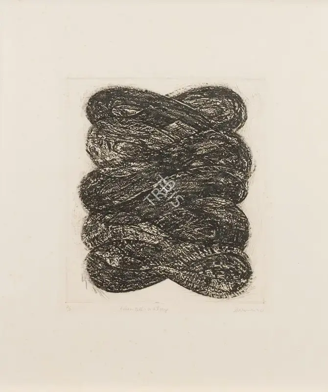 Zarina Hashmi (Artist), Aslam Tells a Story, 1990, Graphic Art