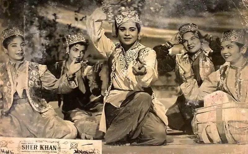 R.L. Suri (Producer), Sher Khan, 1962, Lobby Card
