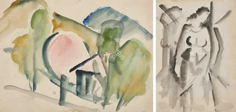 Ramkinkar Baij (Artist), Untitled, Painting