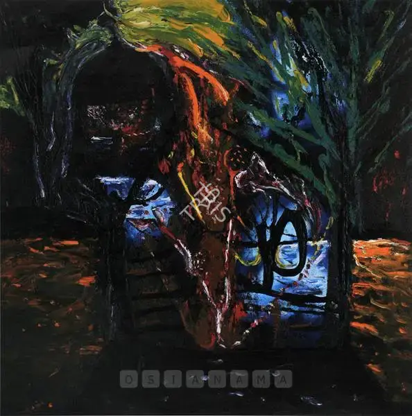 Manu Parekh (Artist), Evening Prayer, 2004, Painting