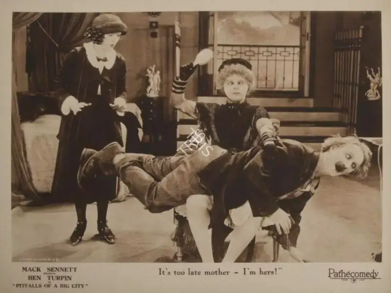 John A. Waldron (Director), Pitfalls of a Big City, 1923, Lobby card