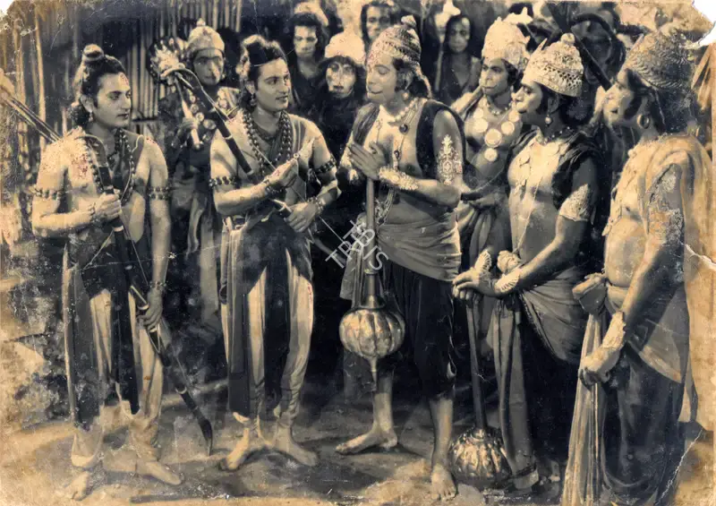 Babubhai Mistri (Director), Pavanputra Hanuman, 1957, Photographic Still
