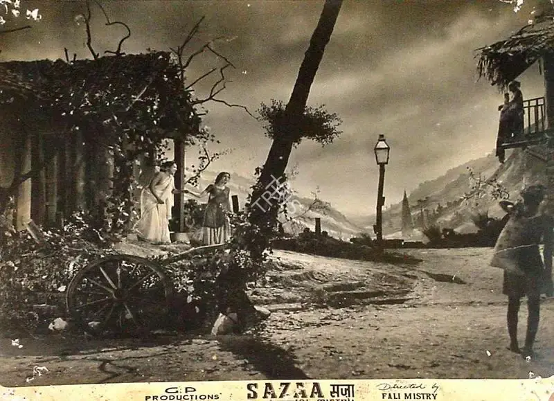 G.P. Sippy (Producer), Sazaa, 1951, Lobby Card