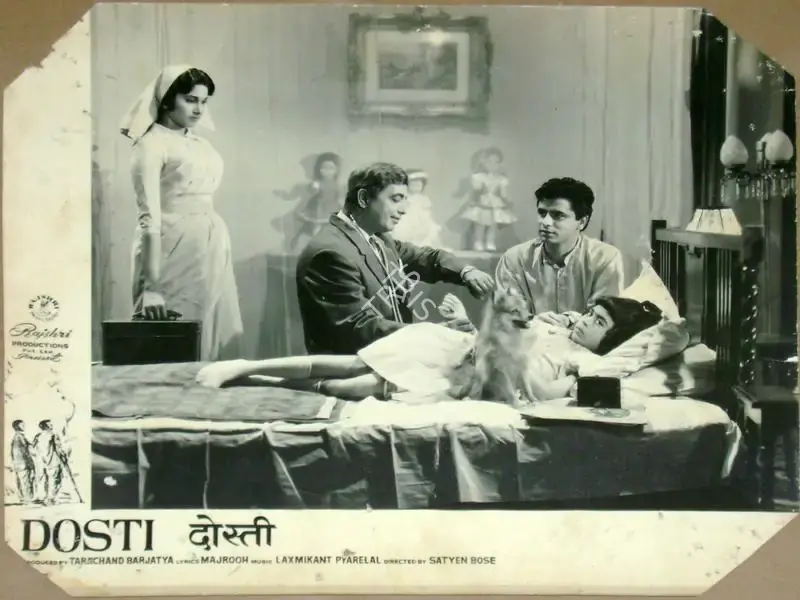 Marshal Braganza (Cinematographer), Dosti, 1964, Lobby Card