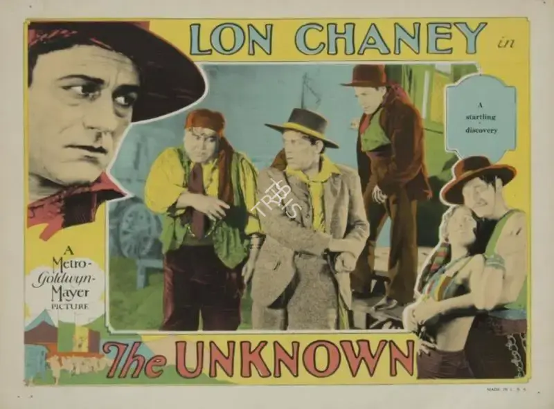 Irving Thalberg (Producer), The Unknown, 1927, Lobby Card