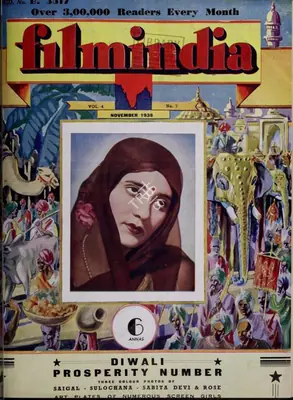 Baburao Patel (Editor), Filmindia, 1939, Magazine