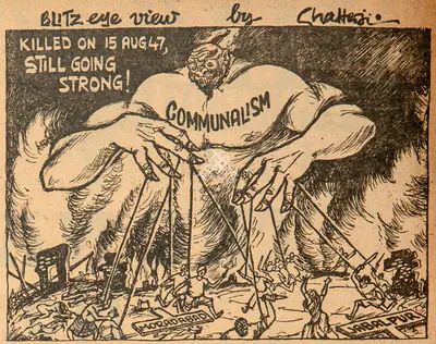 Basu Chatterjee (Cartoonist), Killed on 15 Aug-47, Still Going Strong !, 1961, Cartoons