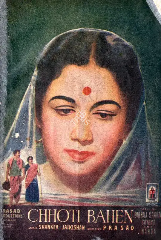 L.V. Prasad (Director), Chhoti Bahen, 1959, Song-Synopsis Booklet