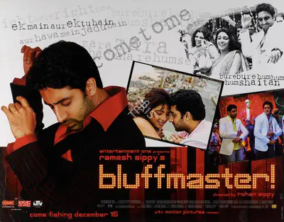 Ramesh Sippy (Producer), Bluffmaster, 2005, Lobby Card