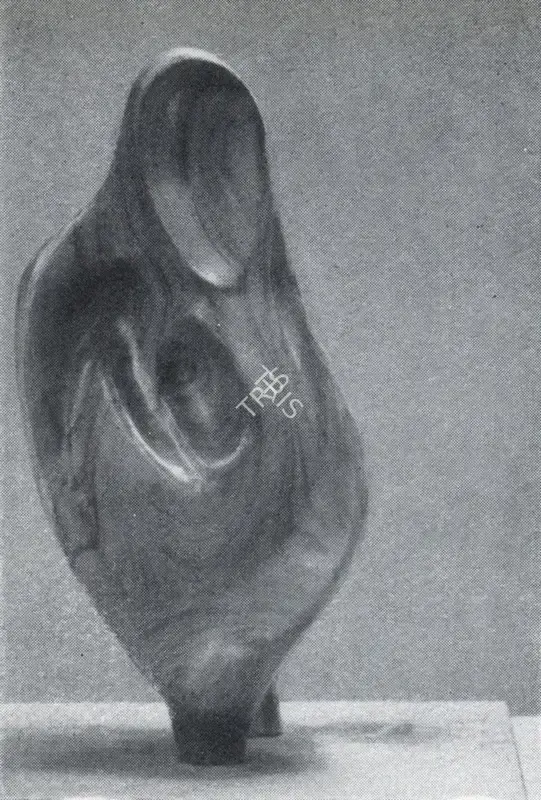 Raja Ram (Artist), Mother and Child, 1957, Sculpture