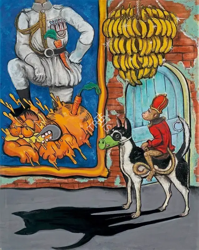 Siddhartha Kararwal (Artist), Baby Tyrant, 2020, Painting
