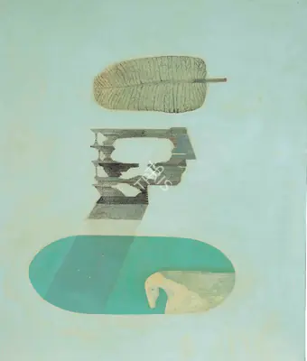 Barwe, Prabhakar (Artist). Green Lake , 1982 | Painting, Ch.Mum/15.12.15, 2015 · Christie's