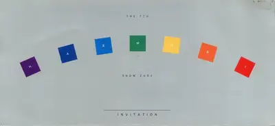 Reliance Industries Limited (Organiser), The Harmony Show by Smt. Mrinalini V. Sarabhai, 2002, Group Exhibition Invitation
