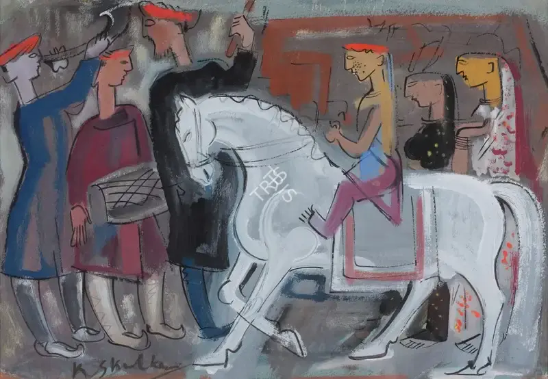 K.S. Kulkarni (Artist), Untitled, Painting