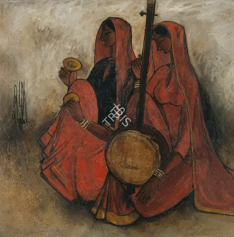 B. Prabha (Artist), Untitled, 1964, Painting