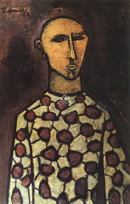 Akbar Padamsee (Artist), Prophet I, 1952, Painting
