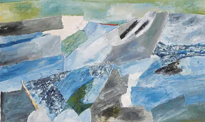 Ramkumar (Artist). Untitled, 1995 | Painting, Pu.Mum/17.10.24, 2024 · Pundole