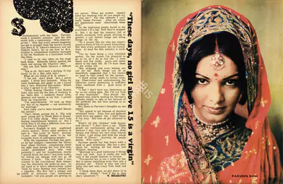 N. Bharathi (Interviewer), "These days, no girl above 15 is a virgin", 1973, Conversation